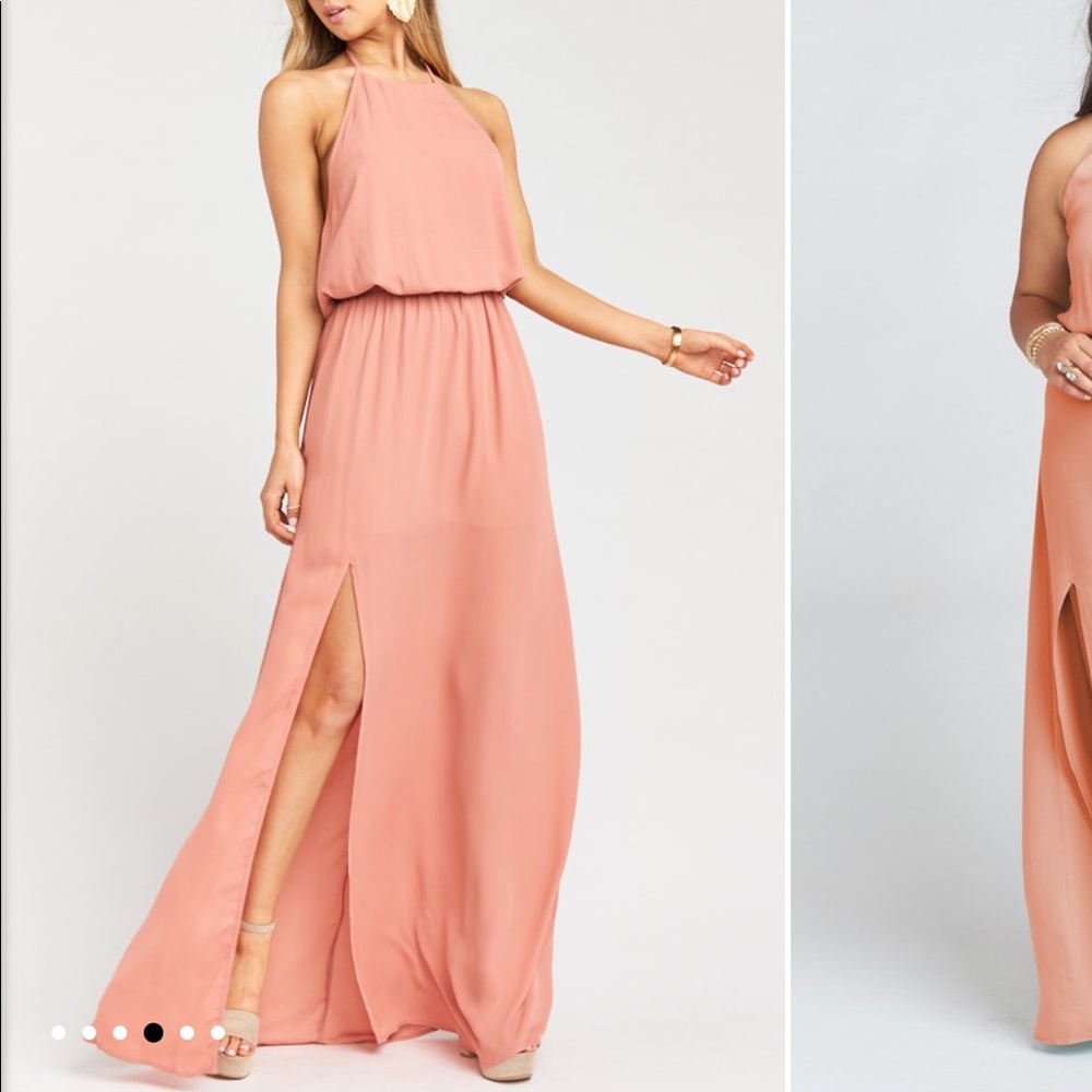 Show Me Your Mumu Heather Halter Dress